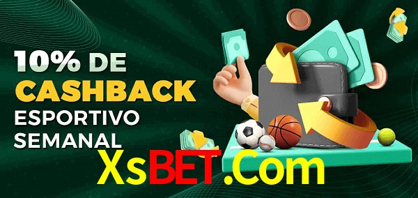 10% de bônus de cashback na Xsbet.Com