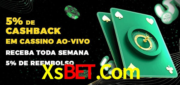 Promoções do cassino ao Vivo Xsbet.Com